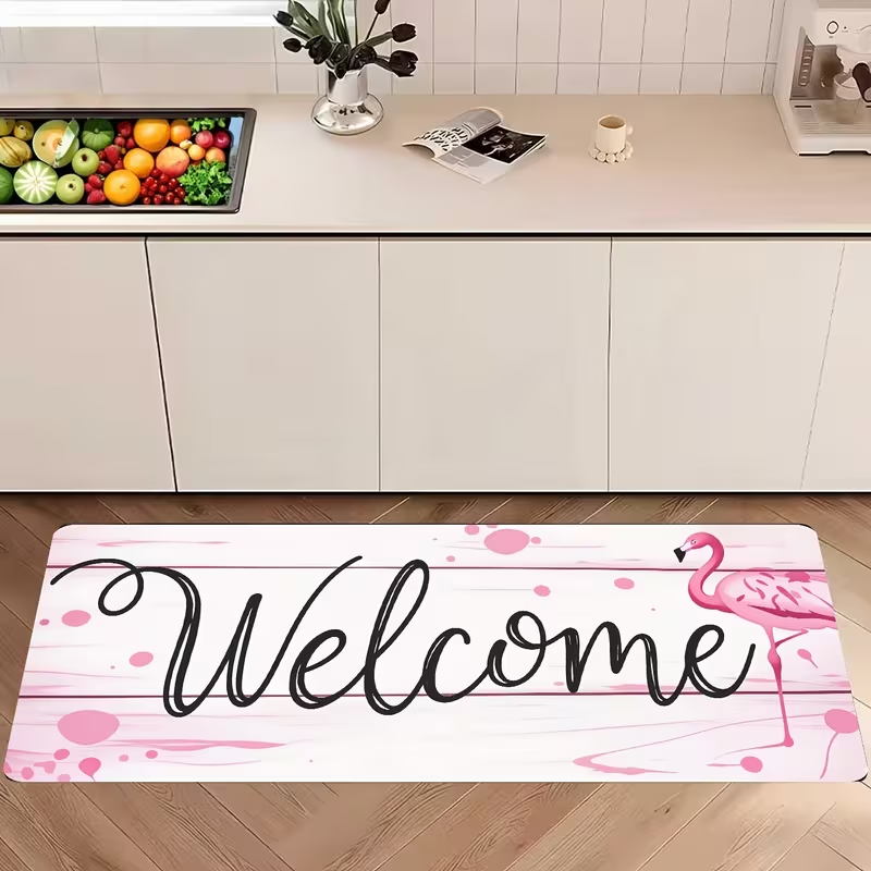 Karpet Dapur Panjang Pink Flam - Commercial Kitchen Background ulasan dan harga