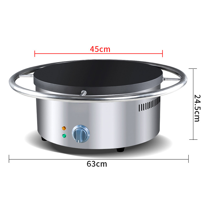 Pemanggang Pancake Elektrik Pu - Crepe Maker Griddle ulasan dan harga