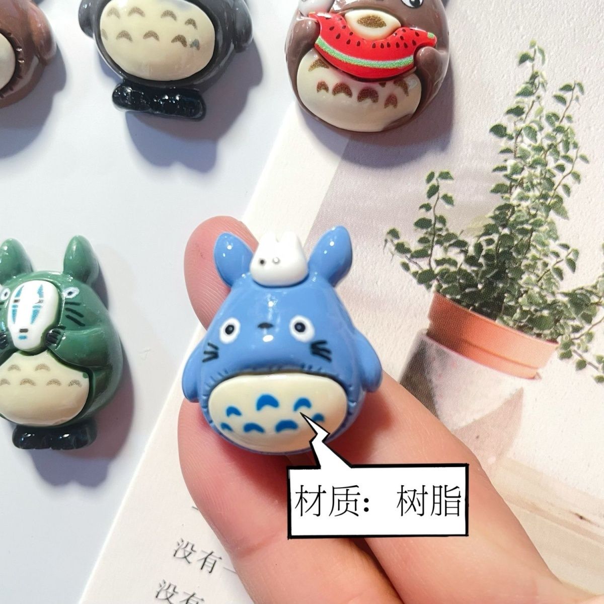 Magnet Kulkas Resin Anime Toto - Commercial Kitchen Setup ulasan dan harga